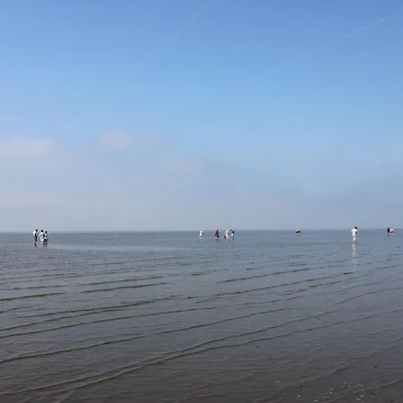 Nordsee-Buesum-Ferienwohnung-2-Zimmer-Wlan-Parkplatz-Meer-Am-Deich-Hafen-150M-Fewo-60M2 Апартаменты Бюзум